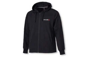 Chaqueta con capucha repelente al agua con logotipo NISMO - negra/gris - Imagen 1 de 4