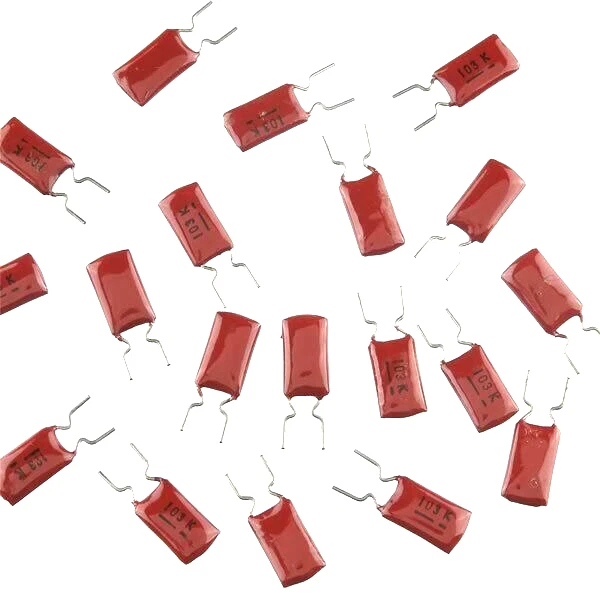 25 un.-0.01uF 10nF 103K 10% 100V Radial Metalizado Poliéster Película Condensadores EE. UU. Foto 1 de 1