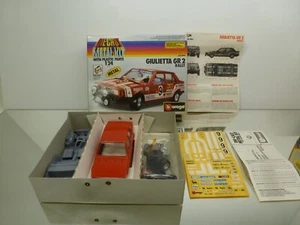 BBURAGO KIT 5164 ALFA ROMEO GIULIETTA GR2 RALLY - RED 1:24 rare - GOOD IN BOX - Imagen 1 de 8
