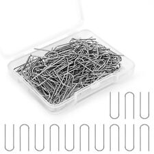 Nichrome Wire Hook 50-200PCS For Ceramic Ornaments High Temperature Jump Rings