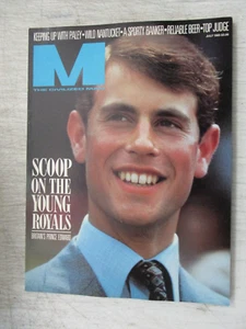 M THE CIVILIZED MAN MAGAZINE JULY 1985 PRINCE EDWARD UK'S YOUNG ROYALS NO LABEL - Picture 1 of 2
