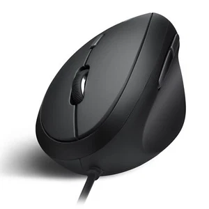 Perixx PERIMICE-519 Wired Ergonomic Vertical Mouse - Portable Small  NEW! - Picture 1 of 3