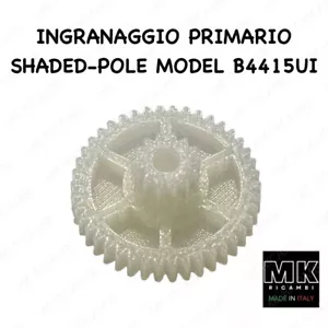 Ingranaggio in nylon stufa a pellet motoriduttore Merkle Korff B4415UI Primario - Picture 1 of 14