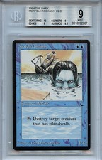 MTG Dark Merfolk Assassin BGS9.0 (9) Mint card  wioth 10 Centering WOTC 2987