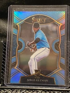 Jorge Guzman RC 2021 Select Concourse Level Carolina Blue #17/35 #53 Marlins - Picture 1 of 2