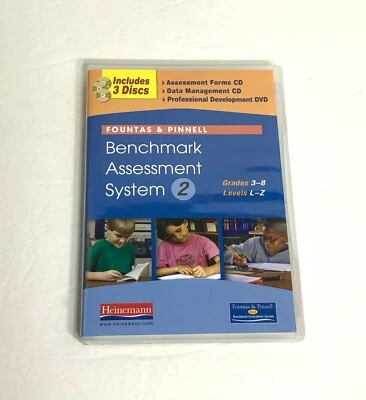 Fountas & Pinnell Benchmark Assessment Sys 2 Grade 3-8 Levels L-Z  CD-ROM/DVDs - Image 1 of 4