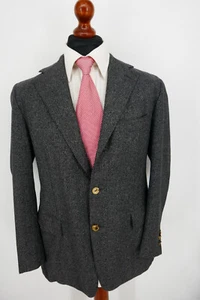 Sartoria Partenopea cucito a mano Anzug Gr.48 100% Schurwolle Grau Top Zustand - Bild 1 von 12