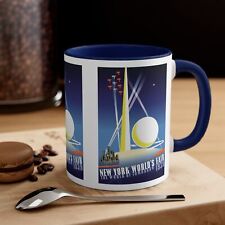 New York World's Fair Vintage Travel Poster Mug NYC World's Fair Collector Gift