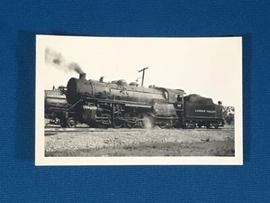 Lehigh Valley Railroad Train Engine Locomotive No. 408 Antique Photo - Imagen 1 de 5