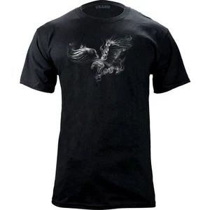 Original Fire and Smoke American Eagle T-Shirt - Picture 1 of 2