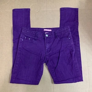CUTIE FASHION Girls Skinny Pant ~ Dark Purple ~ Size 14 (Girls) - Picture 1 of 3