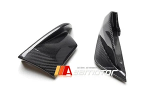 Carbon Fiber Rear Bumper Trim Caps Set fits 2022-2025 Toyota GR86 / Subaru BRZ - Picture 1 of 5