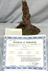 Tom Clark Gnome "Sugar and Spice" 1984 Edition #73 Number 1073 Signed COA & Card - Picture 1 of 8