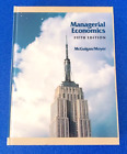 MANAGERIAL ECONOMICS FIFTH EDITION HARDCOVER TEXTBOOK REFERENCE BOOK SHIPS FREE