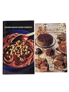 Diamond Walnut Recipe Favorites Cookbook Pamphlet-Book & Easy Elegance - Picture 1 of 15
