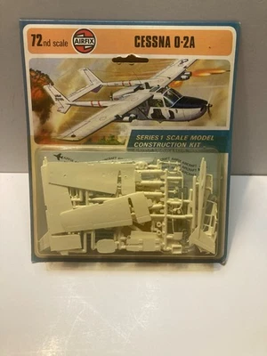 NEW Sealed Airfix Series 1 Cessna 0-2A 1:72 Model Construction Kit - Image 1 of 3