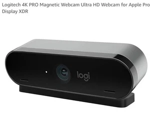 Logitech 4K PRO Magnetyczna kamera internetowa Ultra HD Kamera internetowa do wyświetlacza Apple Pro XDR - Zdjęcie 1 z 3