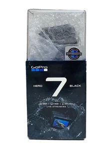 GoPro camcorder HERO7 BLACK CHDHX-701-FW SPCH1 Used - Picture 1 of 4