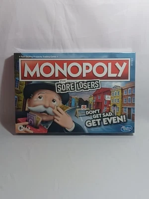 Monopoly For Sore Losers Fast Dealing Property Trading Game SEALED BRAND NEW - Image 1 of 4
