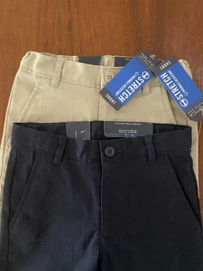 Boys School Shorts NAUTICA Size 5. Regular . Flat Front Adjustable Waist. - Picture 1 of 4
