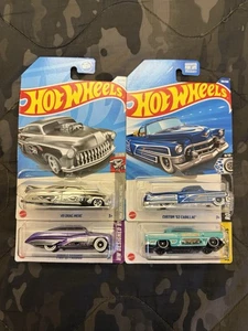2024/25🔥Hot Wheels🔥Back To The 50’s 4 Pack #2, alle 4 verschieden, Maßstab 1:64 - Bild 1 von 5
