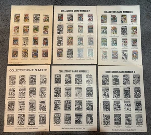 Set of 2 Marvel Collector’s Card Vintage 1970’s # 1,2,3 Spider-Man Hulk Thor - Picture 1 of 6