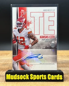 JARED WILEY - 2024 Topps Signature Class - AUTO - RC - Kansas City Chiefs - Picture 1 of 2
