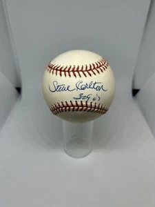 Steve Carlton Signed Baseball Inscribed 329 W's PSA Certified Autograph - Picture 1 of 3