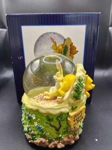 Winnie The Pooh and Rabbit Musical Snow Globe~Precious Moments~Disney - Picture 1 of 12