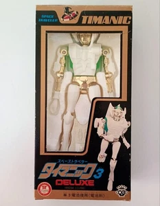 TAKARA Space Traveler Timanic 3 Figure Giappone - Bianco - Tymanic - Foto 1 di 4