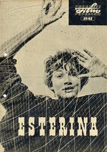 Esteria - Carla Gravina - Progress Filmprogramm - PFP 19/61 gelocht (66/9) - Picture 1 of 1