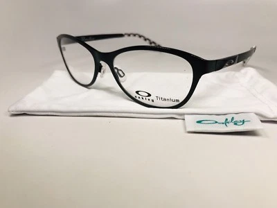 ✳ New Oakley OX5084-0352 Black Titanium PROMOTION Eyeglasses 52mm with Bag - Image 1 of 4