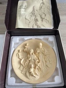 Studio Dante Di Volteradici, Ennio Furiesi Plate "Gioia al Mondo - Picture 1 of 4