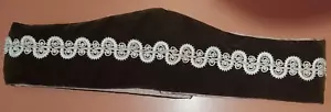 Medici Belt Brown Velveteen Moiré Lined 30" Woman's Civil War Reproduction - Picture 1 of 7