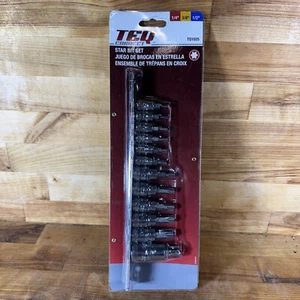 TEQ Correct Star Bit Torx Socket Set - 12 Pc. - TQ1025 - 1/4”, 3/8”, 1/2” Drive - Picture 1 of 15