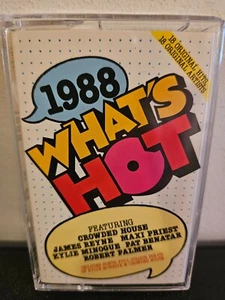 1988 WHAT'S HOT Various Artists 1988 CASSETTE TAPE POP ROCK ROBERT PALMER - Picture 1 of 5