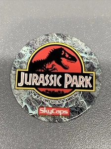 Jurassic Park Pog Skycaps SkyBox Pog From 1993 - Picture 1 of 2