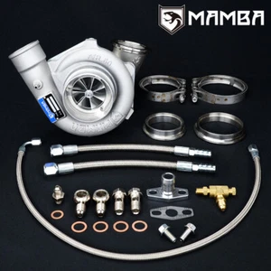MAMBA 9-7 Uni 3" A/R.60 GTX2867R Ball Bearing Turbocharger + .73 V-Band In & Out - Imagen 1 de 11