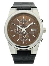Kenneth Cole KC1766  Men's Multifunction Chronograph Croco-embossed Strap Watch