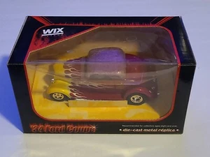First Gear WIX Filters '34 Ford Coupe Candy Apple Red Hot Rod 1:25 Diecast Car - Picture 1 of 8
