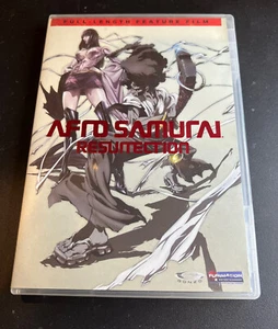Afro Samurai Resurrection Anime DVD Full-Length Feature Film Funimation Gonzo - Picture 1 of 4