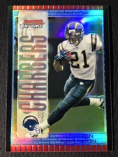 2005 Bowman Chrome LaDainian Tomlinson LT BLUE Refractor 6/250 /250 