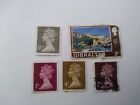 5 Vintage Queen Elizabeth II stamps