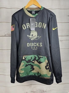 Neu! Herren NIKE OREGON DUCKS SALUTE TO SERVICE/MILITÄR SWEATSHIRT M #B77 - Bild 1 von 7