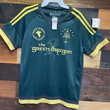 Lord Of The Rings Soccer Jersey X Box Lunch Spirit Green 00 F. BAGGINS Medium
