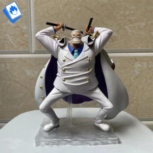 Action Figure One Piece Monkey D. Garp Marine 19cm STATUA DA COLLEZIONE Anime - Picture 1 of 6
