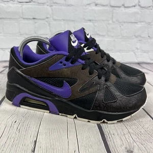 Nike Air Structure Triax 91 Black Varsity Purple Cinder Retro Shoes 2009 Rare - Picture 1 of 15