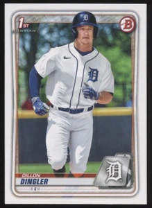 Bowman Draft #BD-144 2020 base de papel Dillon Dingler cantidad disponible tigres - Imagen 1 de 2