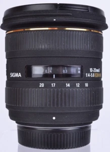 SIGMA EX 10-20mm f/4-5.6 DC HSM Wide-Angle Zoom Lens for Nikon #T-10025 - Picture 1 of 12