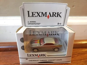 LEXMARK JOHNNY LIGHTNING CHEVY CAMARO CONCEPT COUPE SILVER with Real Riders NIB - Picture 1 of 3